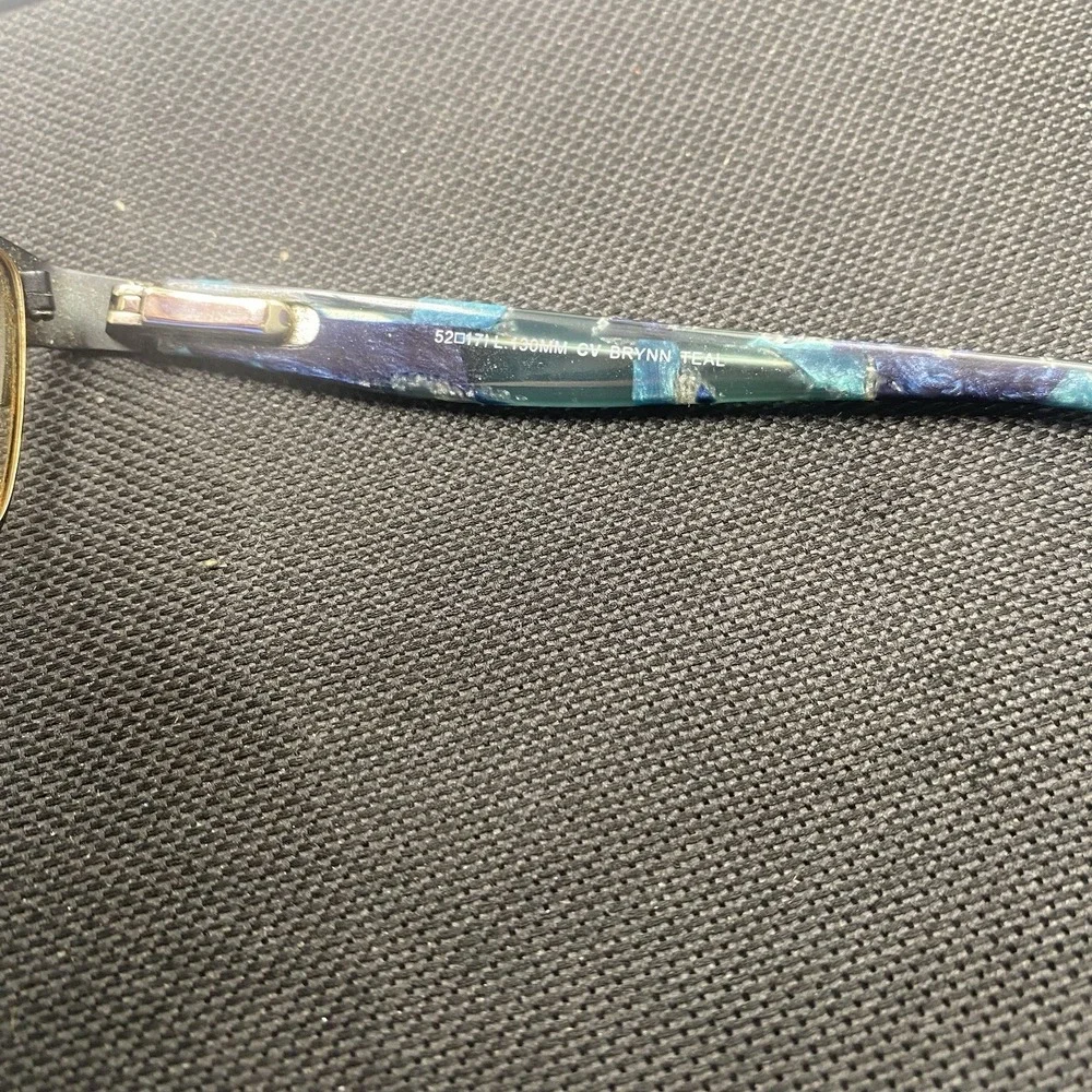 BCBGMAXAZRIA Eyeglasses Women FRAME ONLY Full Rim 52-17-130 Brynn Teal 648